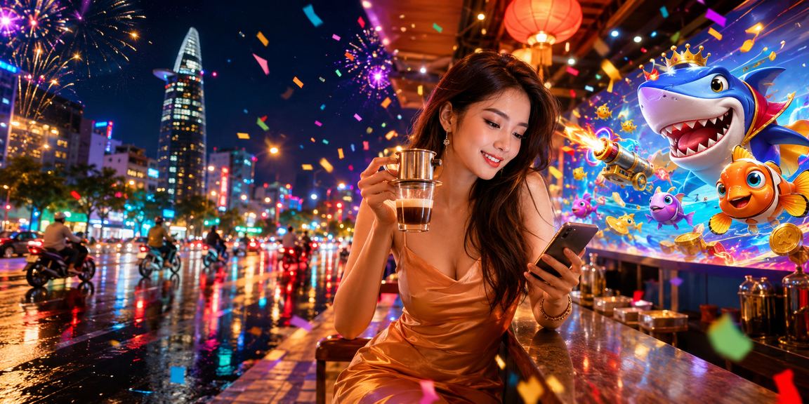 Người dùng TP.HCM theo dõi kết quả thể thao và chơi game tại quán cà phê